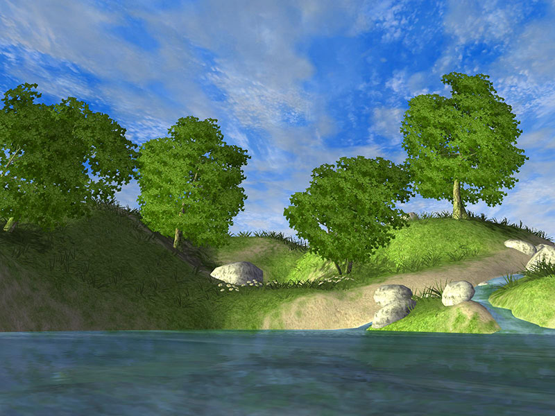 Beautiful Forest Lake 3D Screensaver DISCOUNT - 3d screensaver, screen