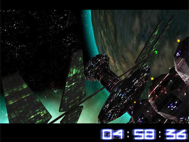 Deep Space Trip 3D Screensaver screenshot