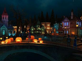 Halloween Village 3D play video