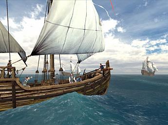 Voyage of Columbus 3D Écran de Veille